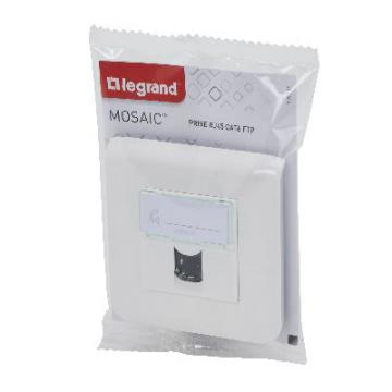  RJ45 CAT6 FTP CPL VIS BLANC 