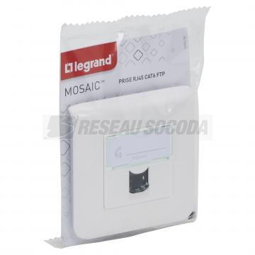  RJ45 CAT6 FTP CPL VIS BLANC 