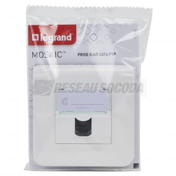  RJ45 CAT6 FTP CPL VIS BLANC 