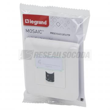  RJ45 CAT6 FTP CPL VIS BLANC 