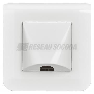  SORTIE DE CABLE CPL VIS BLANC 