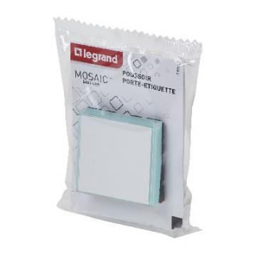 POUSSOIR P.ETIQ COMPO BLANC 