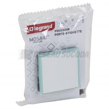  POUSSOIR P.ETIQ COMPO BLANC 