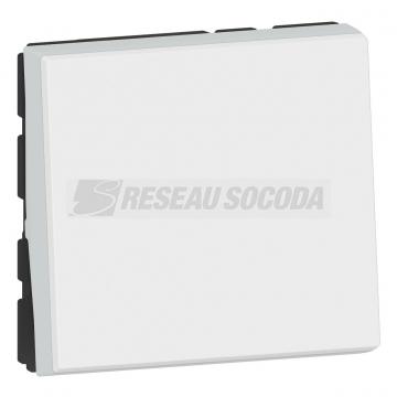  POUSSOIR LUM 2MOD COMPO BLANC 