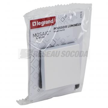  POUSSOIR LUM 2MOD COMPO BLANC 