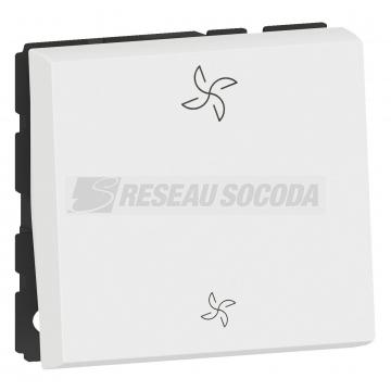  COMMANDE VMC 2MOD COMPO BLANC 