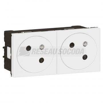  2X2P+T SURF LINK COMPO BLANC 