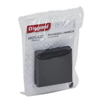  POUSSOIR LUM 2MOD COMPO NOIR 