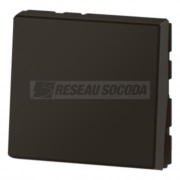  POUSSOIR LUM 2MOD COMPO NOIR 