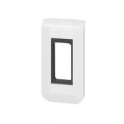  SUPPORT + PLAQUE 1 MOD BLANC 