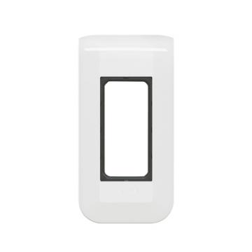  SUPPORT + PLAQUE 1 MOD BLANC 