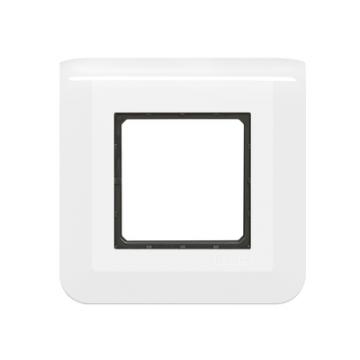  SUPPORT G+PLAQUE 2 MOD BLANC 