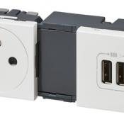  2P+T/DBLE USB MOSAIC COMPO 
