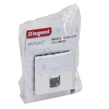  RJ45 CAT6STP MOSA BL.COMP 2MOD 