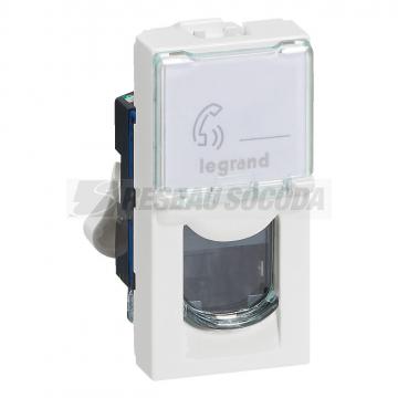  RJ45 CAT6 1 MOD MOSAIC COMPO 