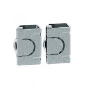  CHARNIERES X2 PLASTRON METAL 