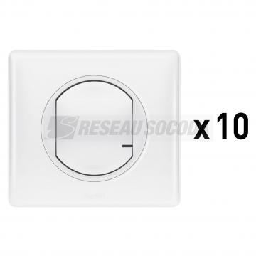  10X CDES SANS FIL ON/OFF BLANC 