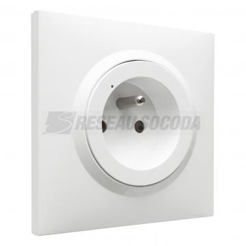  10X PRISES CONNECTEES FR BLANC 