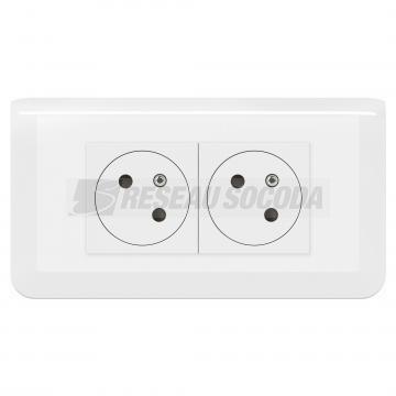  KIT 2X2P+T SAILLIE BLANC 