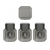  PLEXO 1VV+ 3X2P+T GRIS SAILLIE 