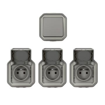  PLEXO 1VV+ 3X2P+T GRIS SAILLIE 