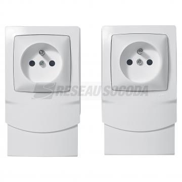  2 CADRES 1P 2X1PC EP 12.5 