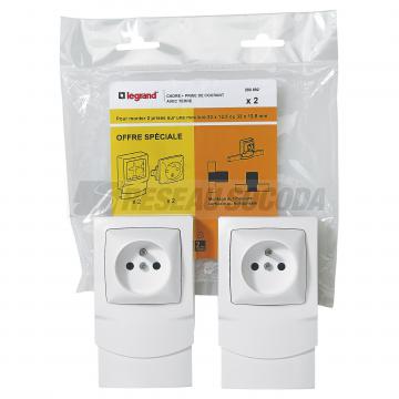  2 CADRES 1P 2X1PC EP 12.5 