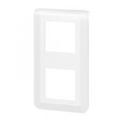  PLAQUE 2X2 MOD V BLANC 