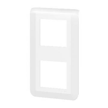  PLAQUE 2X2 MOD V BLANC 