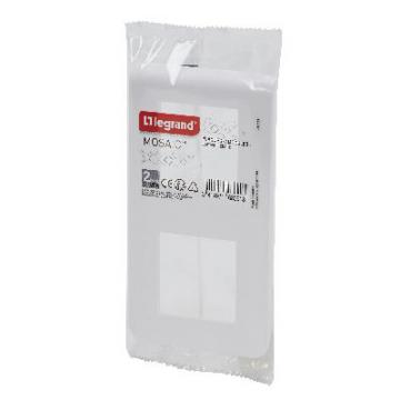  PLAQUE 2X2 MOD V BLANC 