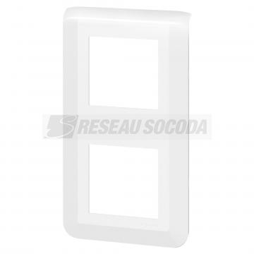  PLAQUE 2X2 MOD V BLANC 