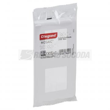  PLAQUE 2X2 MOD V BLANC 