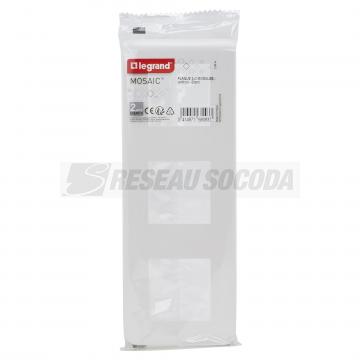  PLAQUE 3X2 MOD V BLANC 