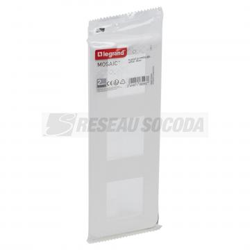 PLAQUE 3X2 MOD V BLANC 