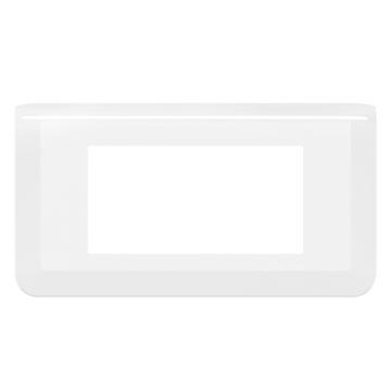  PLAQUE 4 MOD H BLANC 