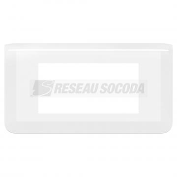  PLAQUE 4 MOD H BLANC 