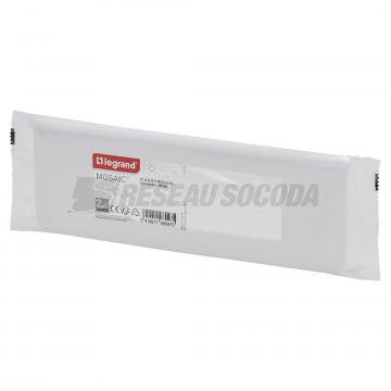  PLAQUE 6 MOD H BLANC 