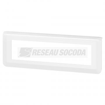  PLAQUE 8 MOD H BLANC 