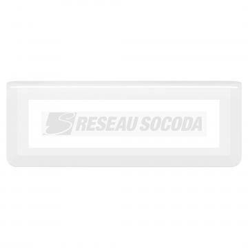  PLAQUE 8 MOD H BLANC 
