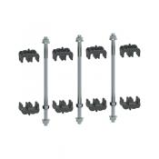  KIT VISSERIE H80 120 BARRES 