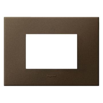  3 MOD PLAQ SQ DARK BRONZE 
