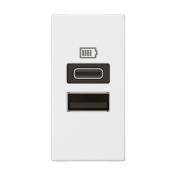  CHARG 1M 2USB A+C 15W BL 