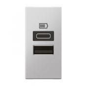  CHARG 1M 2USB C+C 15W SA 