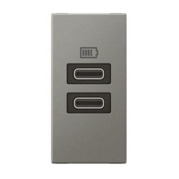  CHARG 1M 2USB C+C 15W MG 