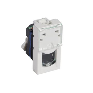  RJ45 CAT6 FTP 1MOD.BLANC LCS 