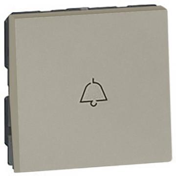  6A 1W BELL PUSH 2M SQ CH 