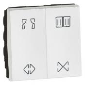  DOUBLE SWITCH FOR CURT. 2M SQW 