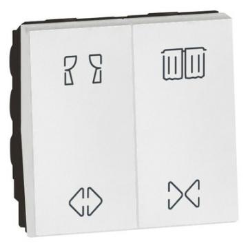  DOUBLE SWITCH FOR CURT. 2M SQW 