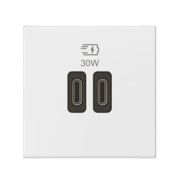  CHARG 2MOD USB C+C 30W PD 