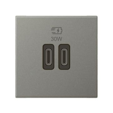  CHARG 2MOD USB C+C 30W PD 